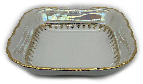 Royal Czech Porcelain Square bowl 24 cm decor Prague - Bowl - Main image