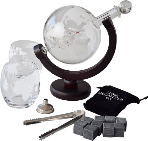 Manboxeo Aeration carafe for luxury alcohol with accessories 850 ml - Carafe  - Main image