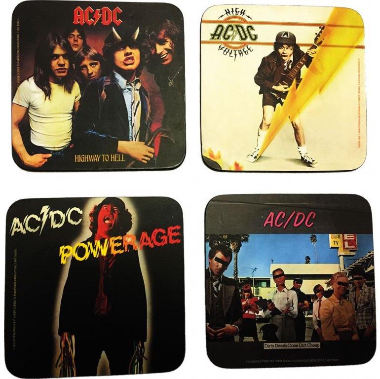 AC/DC: Album Covers - tácky pod sklenice - Podtácek | Alza.cz