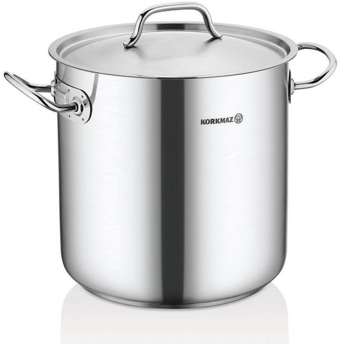 Korkmaz Proline gastro stainless steel extra deep pot 16,5 l - Pot - Main image