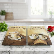 WENKO Glass plate for cooker 2 pcs - Cutting Board