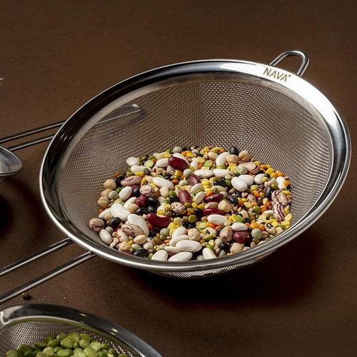 NAVA Greece Stainless steel colander with handle 15 cm - Colander - Main image