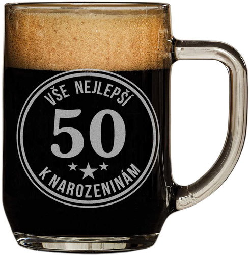 PŮLLITRYcz k 50. narozeninám - Sklenice - Hlavní obrázek