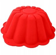 Foxter 2175 Silikonová forma na bábovku 24 × 8 cm, červená - Baking Mould