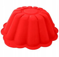 Foxter 2175 Silicone cake mould 24 × 8 cm, red - Baking Mould
