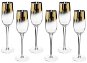 Secret de Gourmet Arya Sklenice na šampaňské 6 × 210 ml - Glass