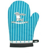 Forbyt Master Chef kitchen mitt turquoise 1 piece 18 × 28 cm - Oven Mitt