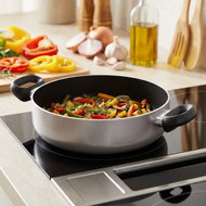 TESCOMA Deep pan BRAVA 24 cm, 2 handles - Pan