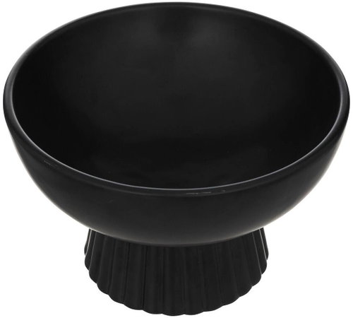 Atmosphera Bowl on stand Chaya, diameter 22 cm - Small Bowl - Main image