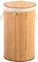 KESPER Koš na prádlo kulatý, bambus, 35 × 60 cm - Koš na prádlo