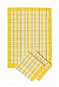 Svitap Kuchyňské utěrky 3 ks, egyptská bavlna, 50 × 70 cm –  Radana žlutá - Dish Cloths