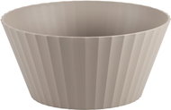 KESPER Fruit and salad bowl brown plastic, diameter 25 cm, height 12 cm - Small Bowl