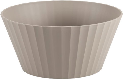 KESPER Fruit and salad bowl brown plastic, diameter 25 cm, height 12 cm - Small Bowl - Main image