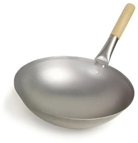 Pronett Wok pan with wooden handle 38 cm - Wok Pan - Main image