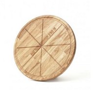 ALLSERVICES Dřevěný talíř na pizzu 34 cm - Podnos