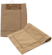 Home Elements set ubrus + běhoun z recyklované bavlny, barva béžová - Runner