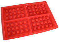 MDS Silicone baking mould for 4 waffles - rectangle - Baking Mould