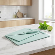 KESPER Cutting boards with knife set 3 pcs mint - Cutting Board