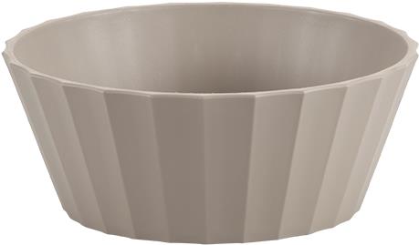 KESPER Fruit and salad bowl brown plastic, diameter 15 cm, height 6 cm - Small Bowl - Main image