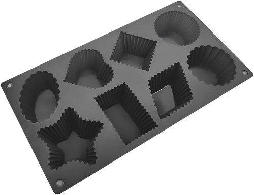 Vergionic 8006 Szilikon desszertforma, 8 db - Forma - Fő fotó