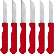 Vergionic 8010 Set of kitchen knives 15,5 cm, 6 pcs, red - Knife Set
