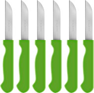 Vergionic 8010 Set of kitchen knives 15,5 cm, 6 pcs, green - Knife Set