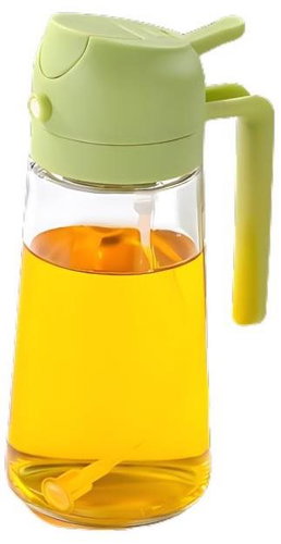 Alum Glass oil dispenser 450 ml - Sprayer - Main image
