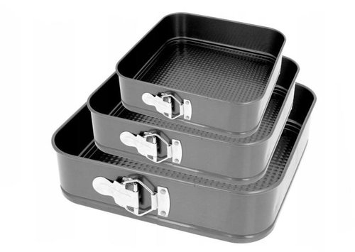 Alum Cake baking tray, 3pcs - Baking Mould - Main image