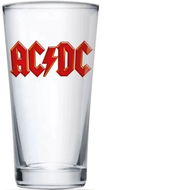 AC/DC: Logo - sklenice 500 ml - Sklenice