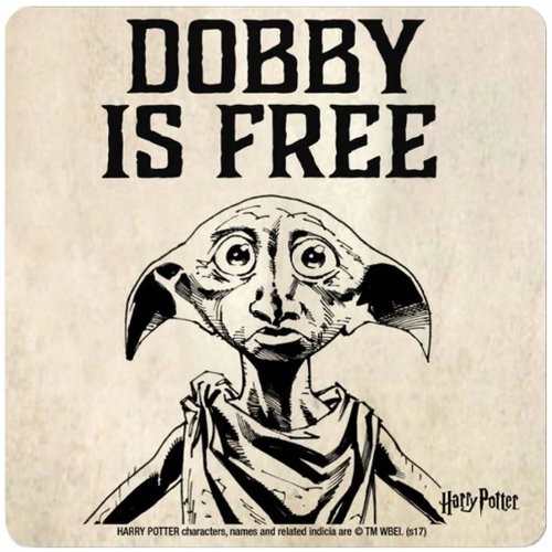 Harry Potter: Dobby Is Free - coasters - Coaster - Main image