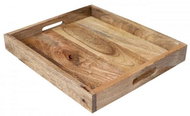 Lakshmi Tray 40 × 5 × 35 cm made of Indian solid mango wood - Tray