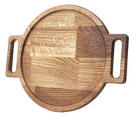 Allservices Wooden tray with handles - Tray