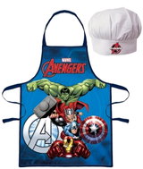 MARVEL Boys' chef's apron with hat - Avengers - Children's Apron