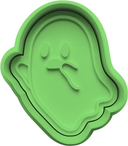 Vierto Two-piece punch - Ghost No. 7 - Cookie Cutter - Main image