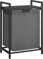 Houseland Vasagle Ovules 65 l, graphite - Laundry Basket