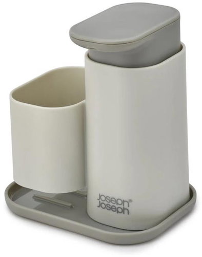 JOSEPH JOSEPH Dispenser with space for sponge Duo 851679, 240 ml, grey - Detergent Dispenser - Main image