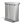 Pedal bin for sorted waste, 58 l (34/24), brushed steel, FPP