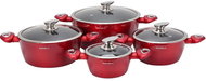 EDENBERG Set of pots Rosa Bella RB-612 - Kitchenware Set