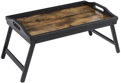 Houseland Bed tray Alba black-brown - Tray - Main image
