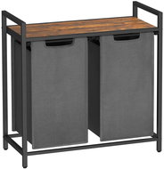 Houseland Vasagle Ovules laundry basket, grey - Laundry Basket