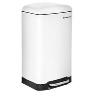 Houseland Waste bin with lid IRIS 30 L, white - Rubbish Bin