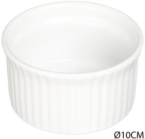 5FIVE Ceramic baking dish, 9 cm, white - Baking Pan - Main image