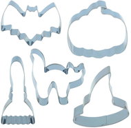 Guirca Set of Witch/Halloween baking pans, mix 5 pcs - Cookie Cutter