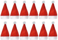 Ruhhy 22303 Cutlery case with Santa hat motif, red and white, 12 pcs - Placemat
