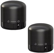 Pronett XJ5417 Zátka na víno se zámkem 2 ks, černá - Wine Cork