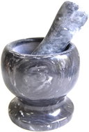 Pronett Hmoždíř a tlouček z leštěné žuly 11 cm tmavě šedý - Hmoždíř