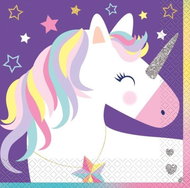 Unique Unicorn Paper Napkins 16 pcs 33 × 33 cm - Paper Napkins