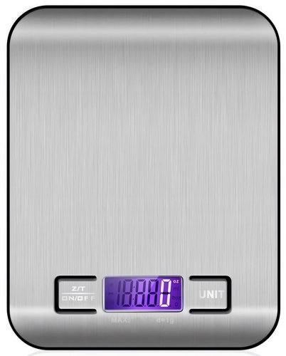 Foxter 1824 Kitchen scale 1 g - 5 kg stainless steel - Kitchen Scale - Main image