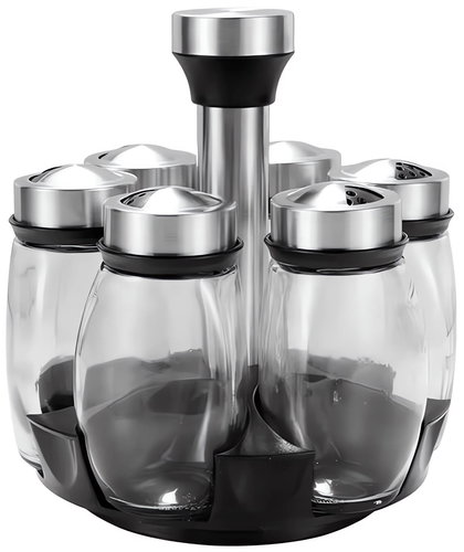 APT DA304 Sprouts in rotating stand 6 pcs - Spice Container Set - Main image