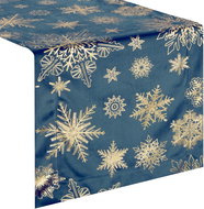 EUROFIRANY Vánoční běhoun Joy 40 × 140 cm, tmavě modrý - Runner